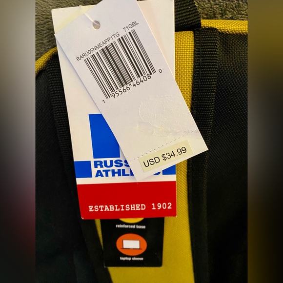 Backpack by Russell Athletic UNISEX - Picture 7 of 10